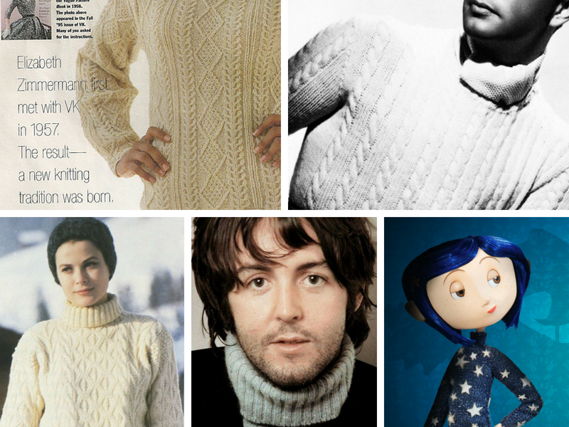 The history of the cable knit sweater